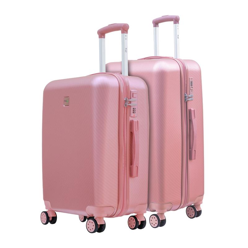 Set 2 Vali du lịch cao cấp TRIP - Size 50 + 60 - PC058-SET - Vàng hồng