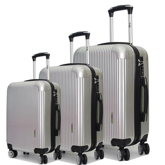 Set 3 Vali du lịch cao cấp TRIP màu bạc (size 50-60-70) - P807A-SET