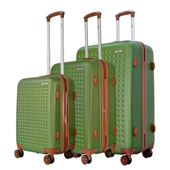 Bộ 3 vali nhựa Trip P803A size 20+24+28inch Xanh Rêu