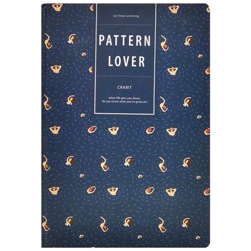 Sổ Crabit Pattern Lover Plain 120 Trang 1503 - Màu Xanh