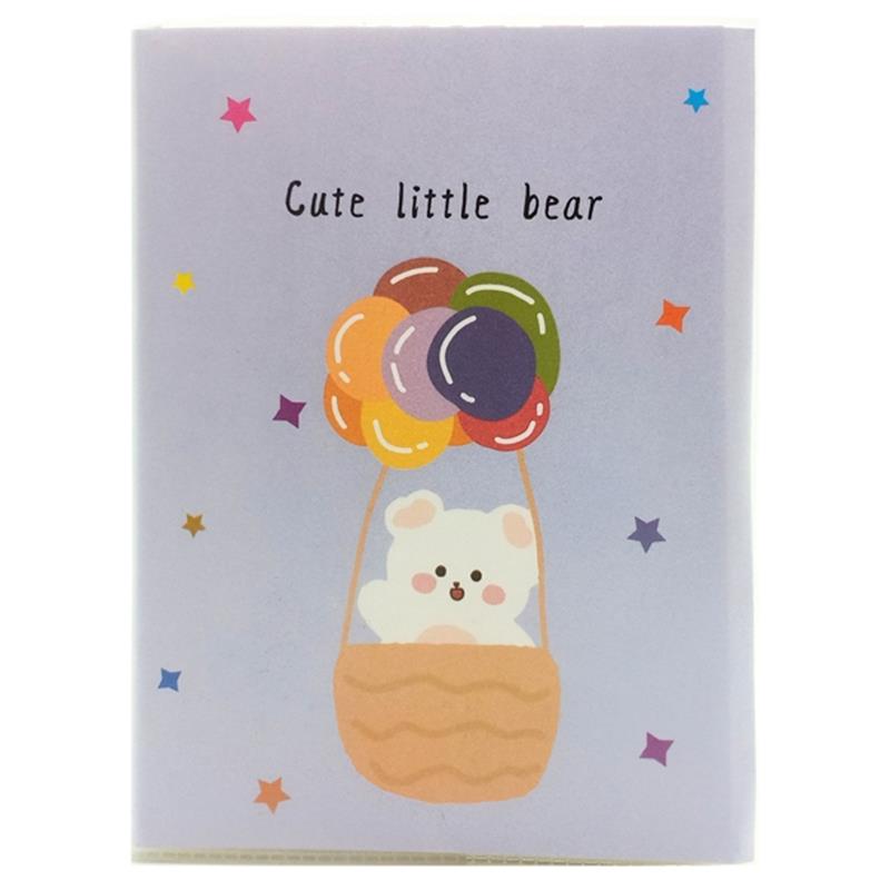 Sổ Note 64902 - Cute Little Bear - Màu Tím