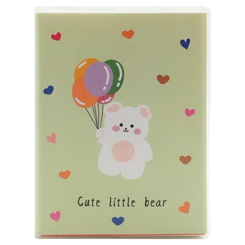 Sổ Note 64902 - Cute Little Bear - Màu Xanh Lá