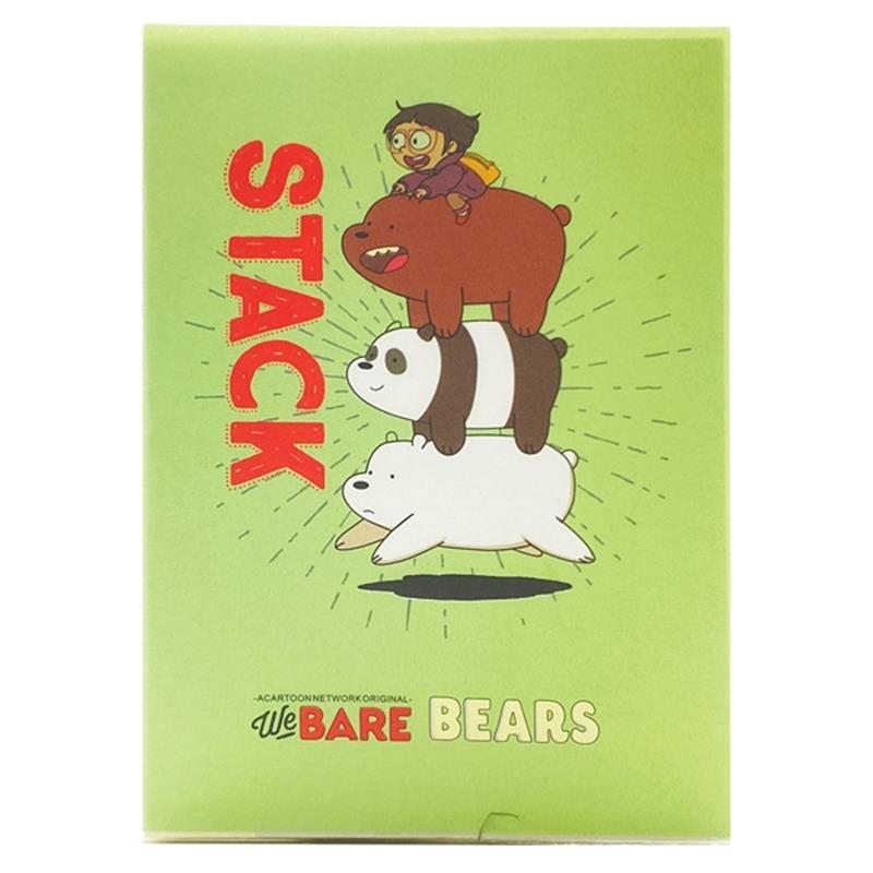 Sổ Trong Nhỏ 50-270 We Bare Bears - Mẫu 2 - STACK