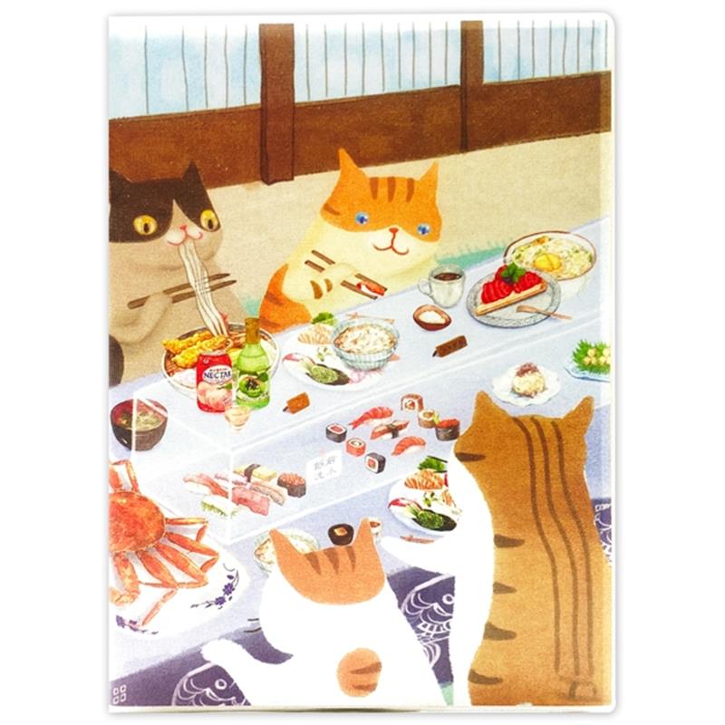 Sổ Trong Nhỏ 50-292 - Mẫu 1 - Mèo Ăn Sushi