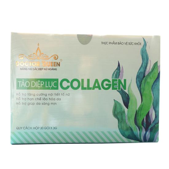 Tảo diệp lục Collagen Doctor Queen 30 gói/hộp