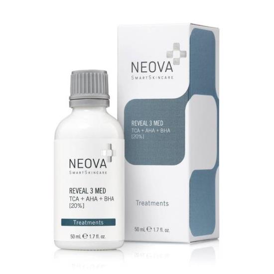 Thay da sinh học giúp tái sinh làn da & làm sáng da sạm màu NEOVA Reveal 3 Med Peel TCA 20%