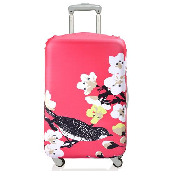 Túi bọc vali LOQI Prima Large Luggage Cover size L - Cherry - 4260317650923