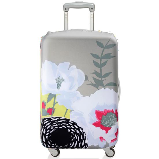Túi bọc vali LOQI Prima Large Luggage Cover size L - Dahlia - 4260317650909