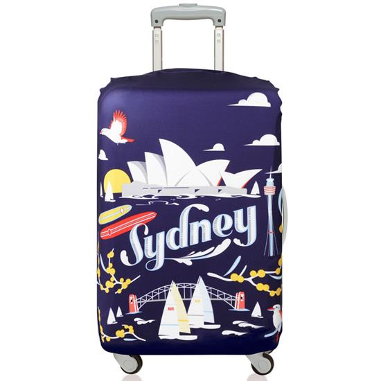 Túi bọc vali LOQI Prima Large Luggage Cover size L - Sydney - 4260317651593