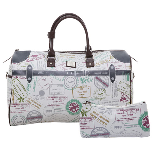 Túi du lịch MCB-23115 in hình thời trang gồm hai loại túi dành cho nam nữ