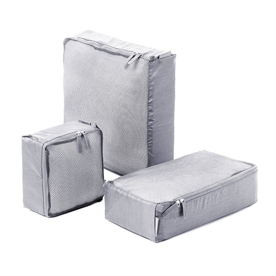 Túi đựng đồ Ricardo Packing Cubes bộ 3 - bạc T6RIPC-S3P-15A