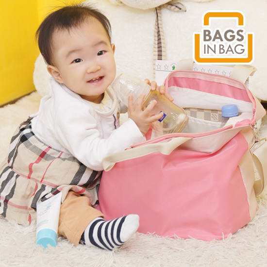 Túi xách form rộng đựng vật dụng dành cho bé