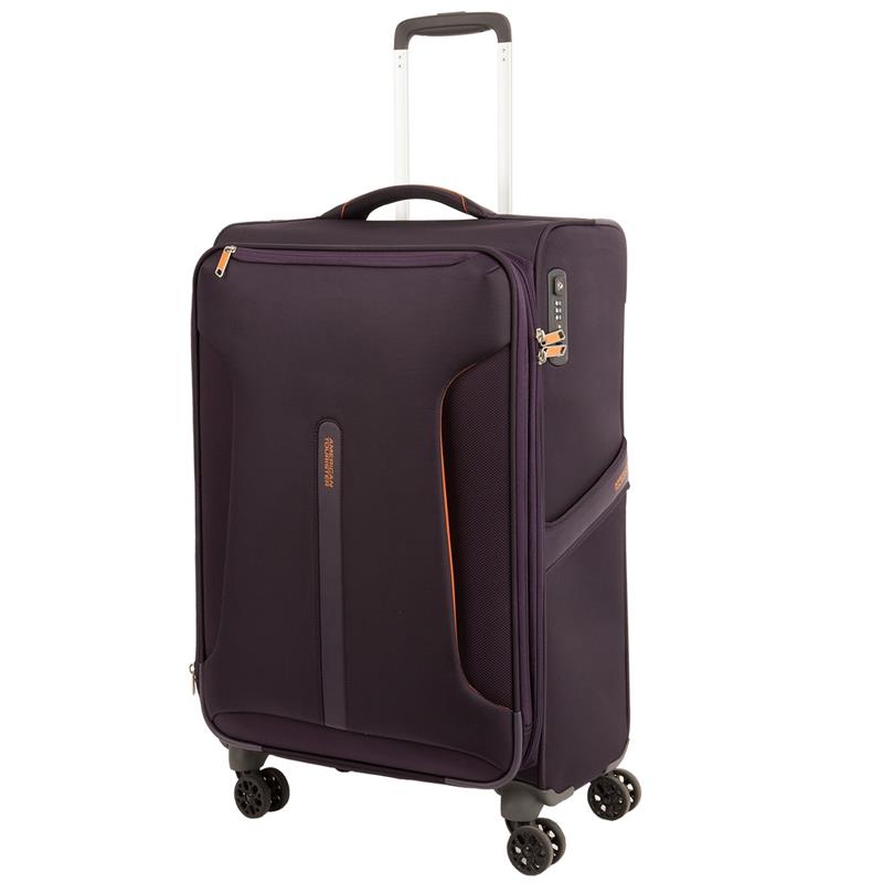 Vali American Tourister AH7*91005 At Airliner Spinner 71/25 EXP ASIA - Purple