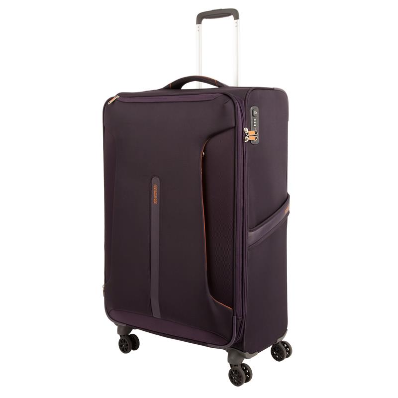Vali American Tourister AH7*91006 At Airliner Spinner 82/31 EXP ASIA - Purple