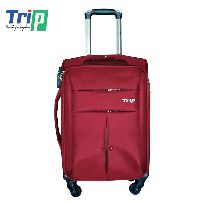 Vali du lịch vải cao cấp TRIP - Size 50 - Đỏ - P-030-50