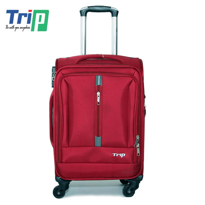 Vali du lịch vải cao cấp TRIP - Size 50 - Đỏ - P-031-50