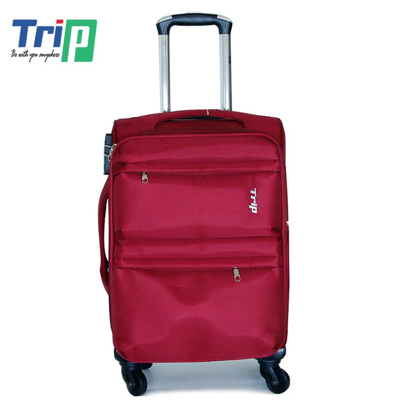 Vali du lịch vải cao cấp TRIP - Size 50 - Đỏ - P-033-50
