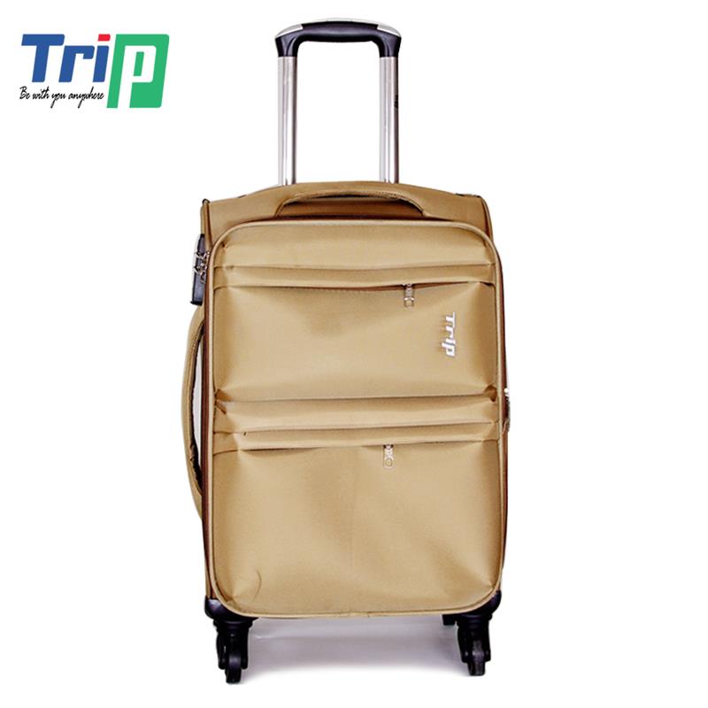 Vali du lịch vải cao cấp TRIP - Size 50 - Vàng - P-033-50