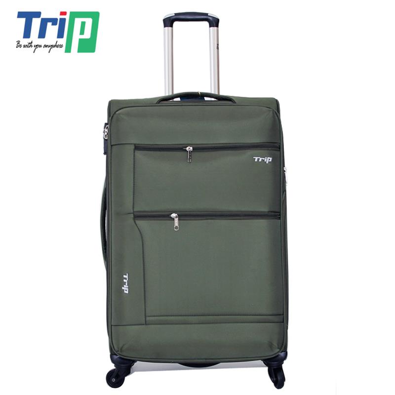 Vali du lịch vải cao cấp TRIP - Size 50 - Xanh rêu - P-038-50