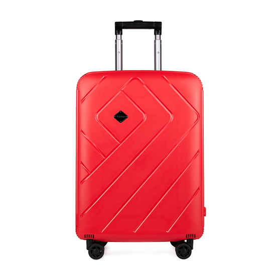 Vali nhựa cao cấp Doma 24 Inch DH825 - Red