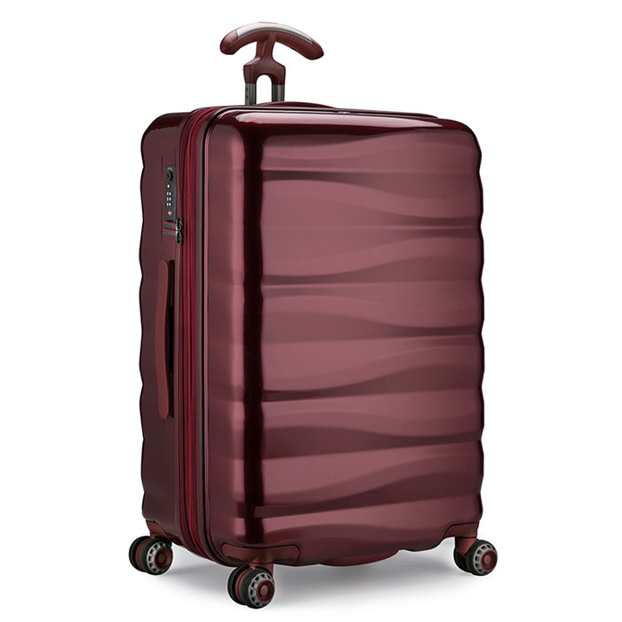 Vali nhựa Traveler's Choice TC09016R26 Edinburgh TSA Size Trung 66/24 Đỏ