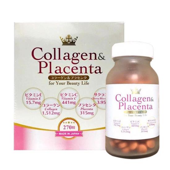 Viên Uống Collagen Placenta 270 Viên Của Nhật