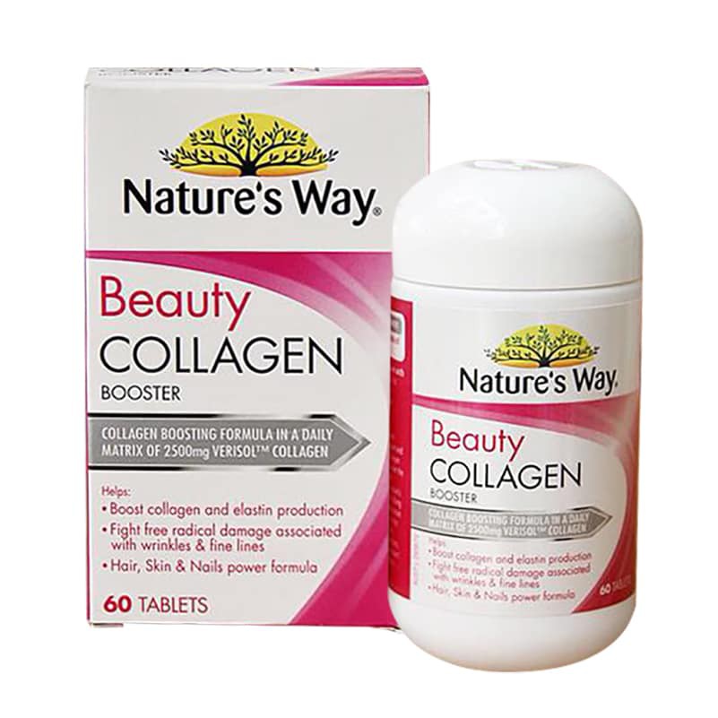 Viên Uống Đẹp Da Nature's Way Beauty Collagen Booster 60 Viên