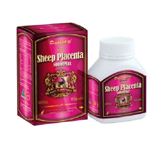 Viên Uống Nhau Thai Cừu Sheep Placenta 80000 Max